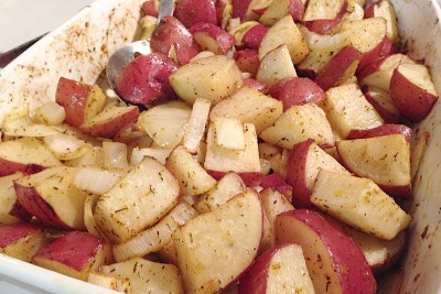 Cozy Roasted Red Potatoes